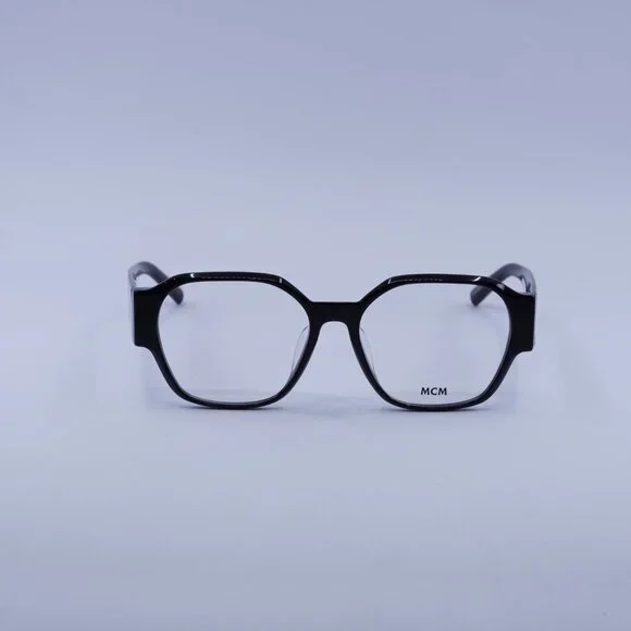 MCM MW5008-D 001 Eyeglasses Black 54mm Geometric Frame - Picture 2 of 9